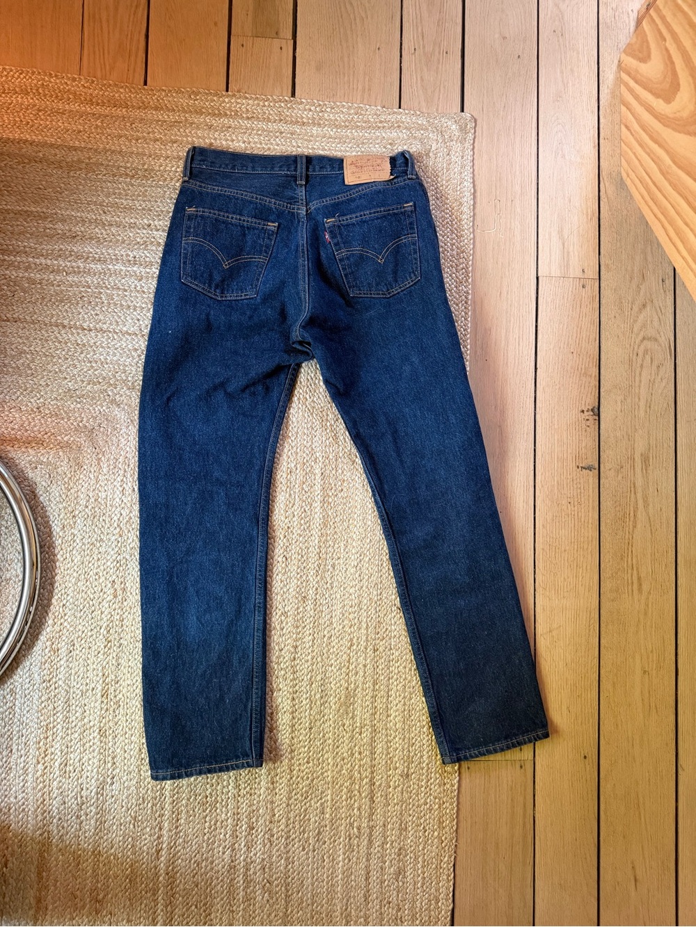 Vintage Classic Women’s Dark Blue 501s Jeans